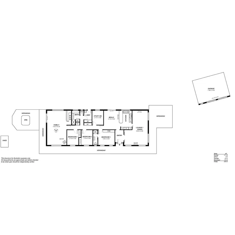Floorplan of Homely house listing, 6 Buchanan Court, Highbury SA 5089