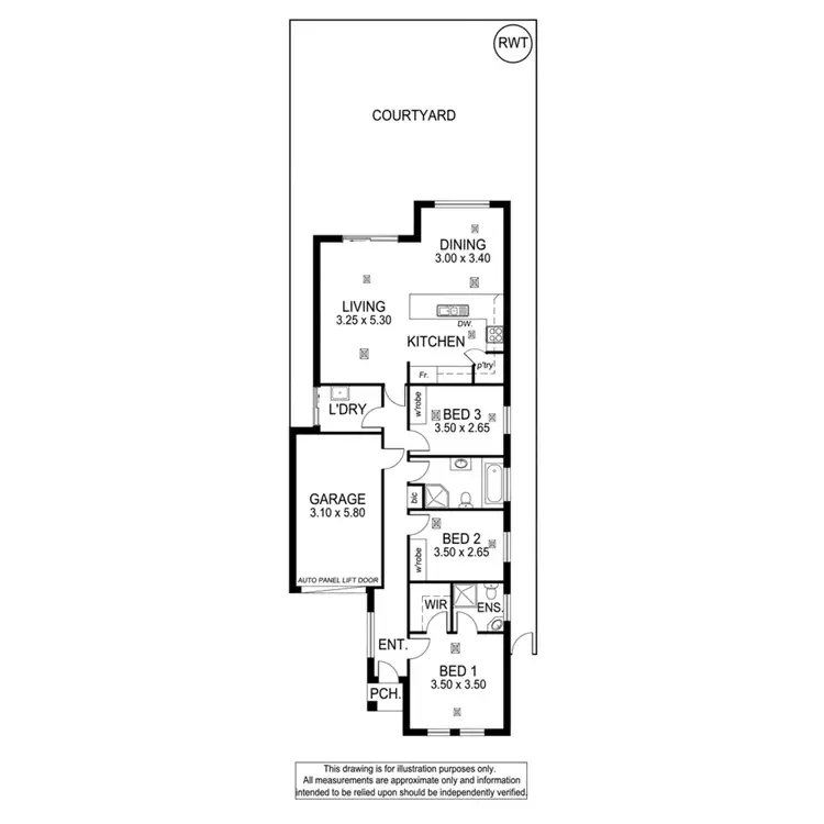 Floorplan of Homely house listing, 30A Sixth Avenue, Ascot Park SA 5043