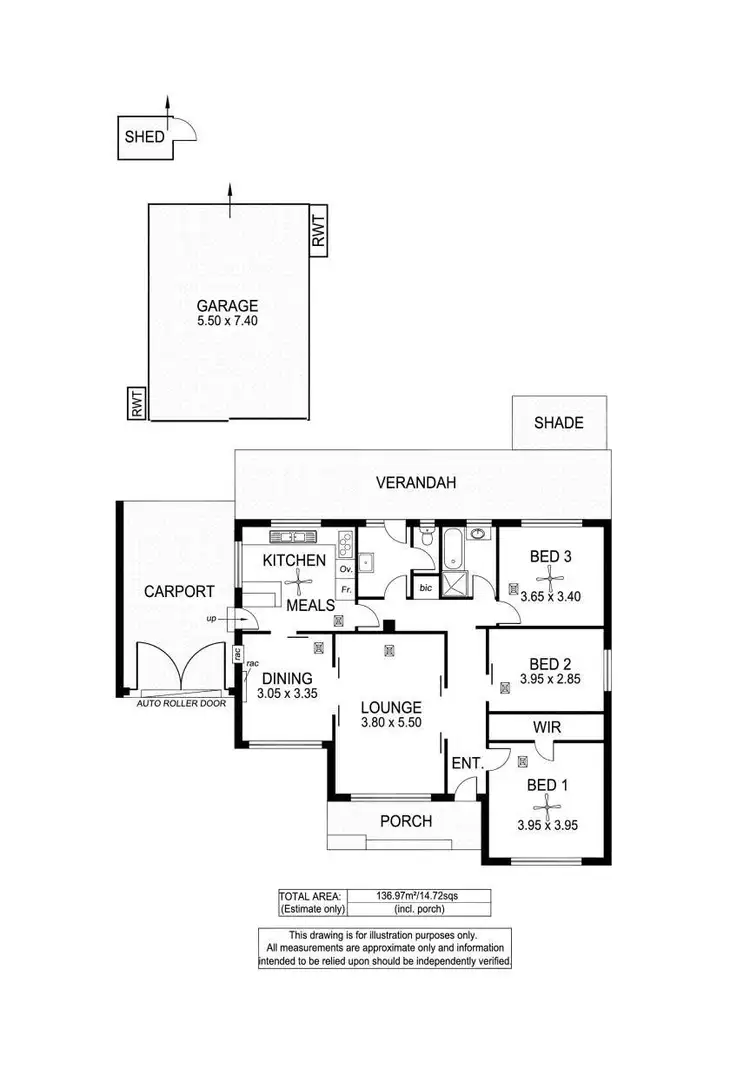 Floorplan of Homely house listing, 24 Ferry Avenue, Plympton Park SA 5038