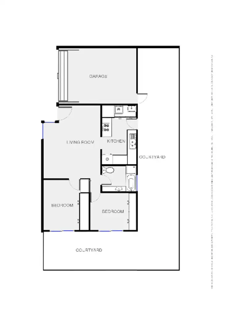 Floorplan of Homely unit listing, 7/35 Vaux Street, Cowra NSW 2794
