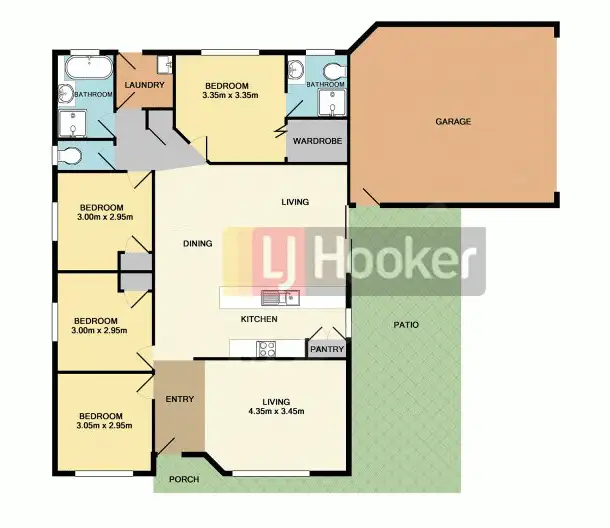 Floorplan of Homely house listing, 12 Dart Avenue, Kingston QLD 4114