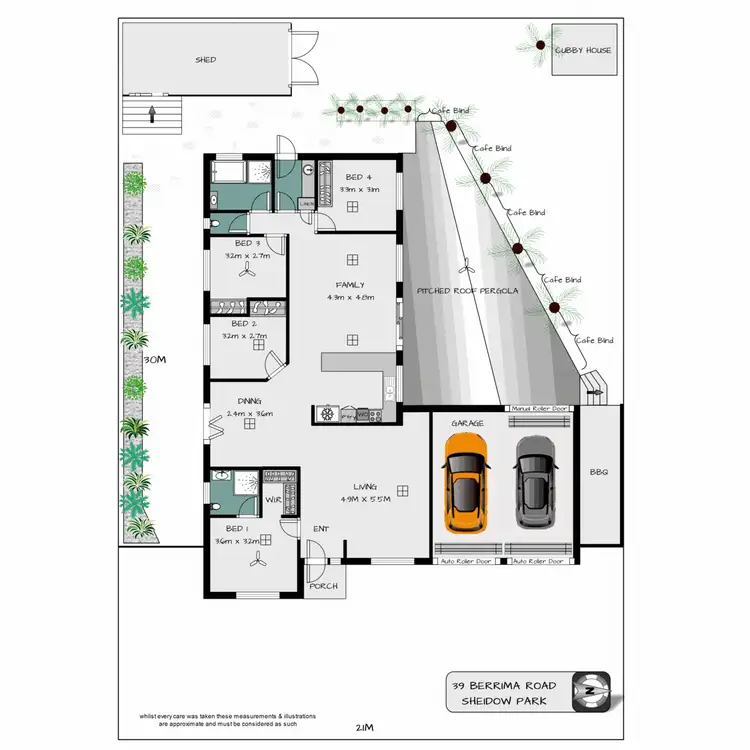 Floorplan of Homely house listing, 39 Berrima Road, Sheidow Park SA 5158