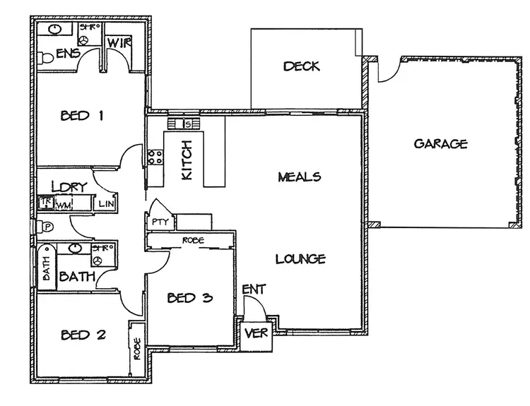 Floorplan of Homely house listing, 5-12 Valerie Street, Boronia VIC 3155