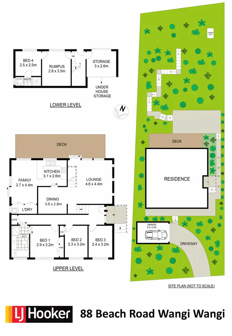 Floorplan of Homely house listing, 88 Beach Road, Wangi Wangi NSW 2267