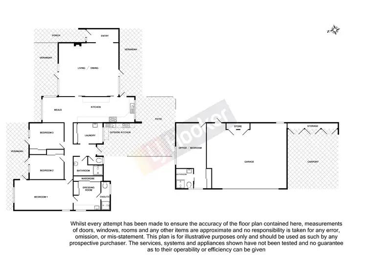 Floorplan of Homely house listing, 170 Hellawell Road, Sunnybank Hills QLD 4109