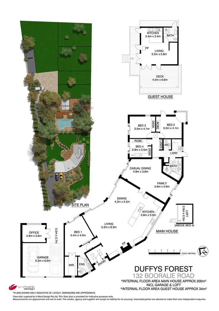 Floorplan of Homely house listing, 132 Booralie Road, Duffys Forest NSW 2084