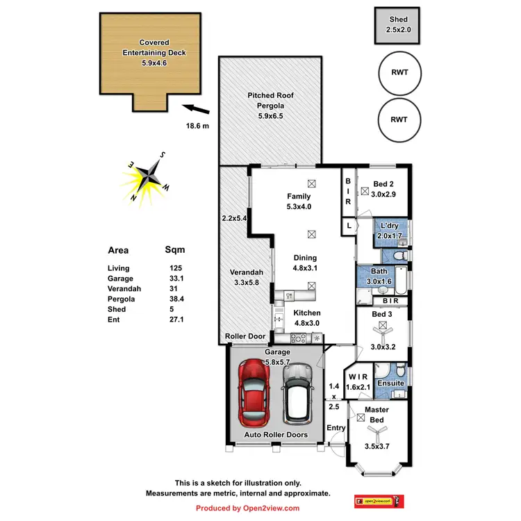 Floorplan of Homely house listing, 31 Bywaters Avenue, Willaston SA 5118
