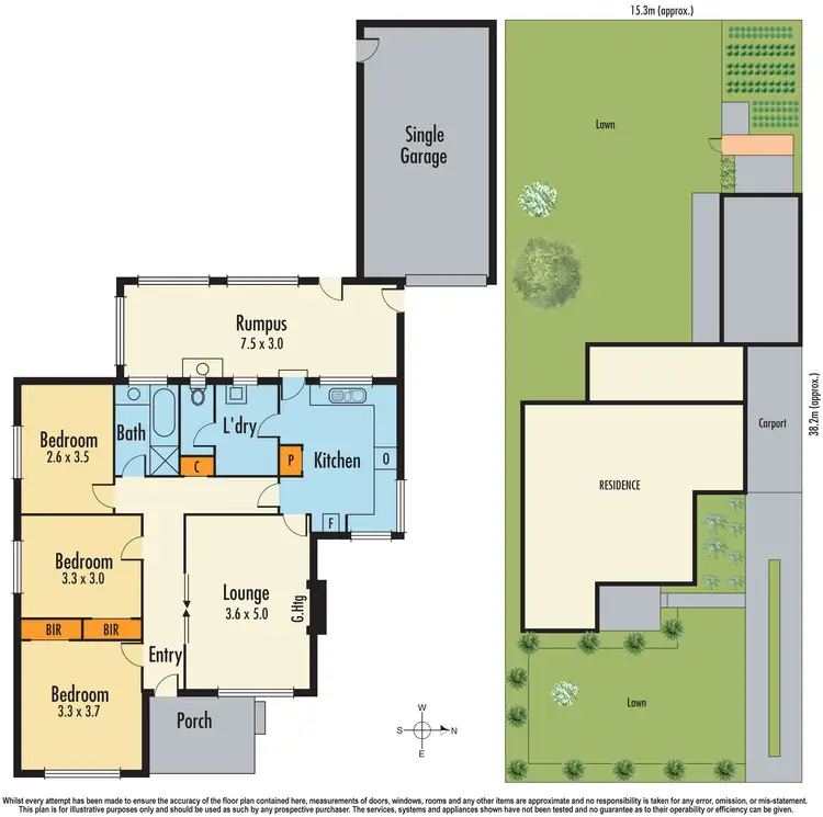 Floorplan of Homely house listing, 24 Suzanne Street, Dandenong VIC 3175