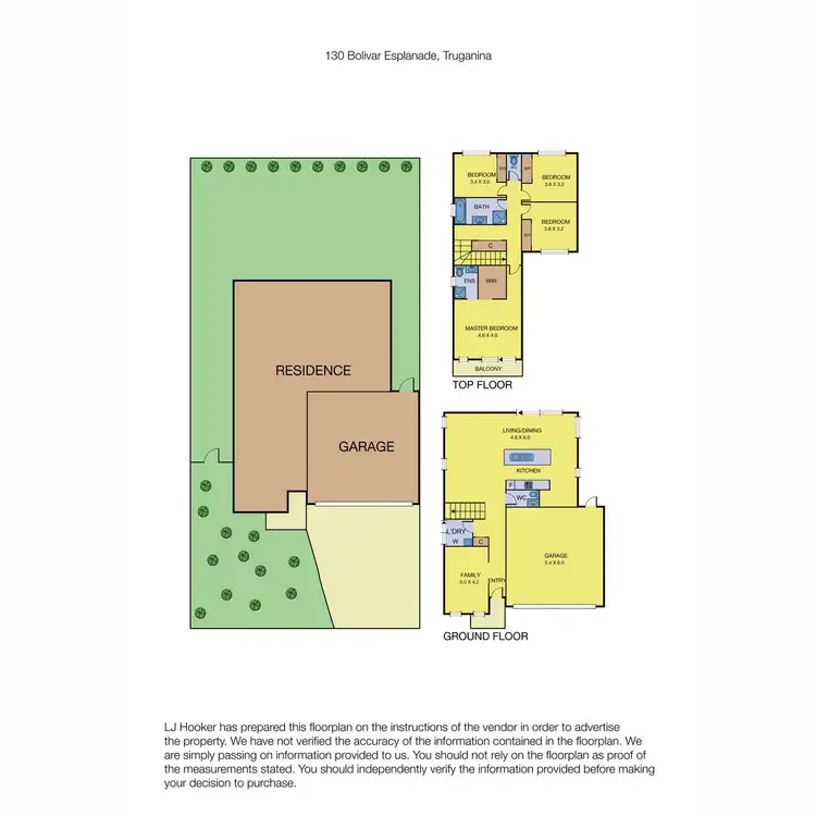 Floorplan of Homely house listing, 130 Bolivar Esplanande, Truganina VIC 3029