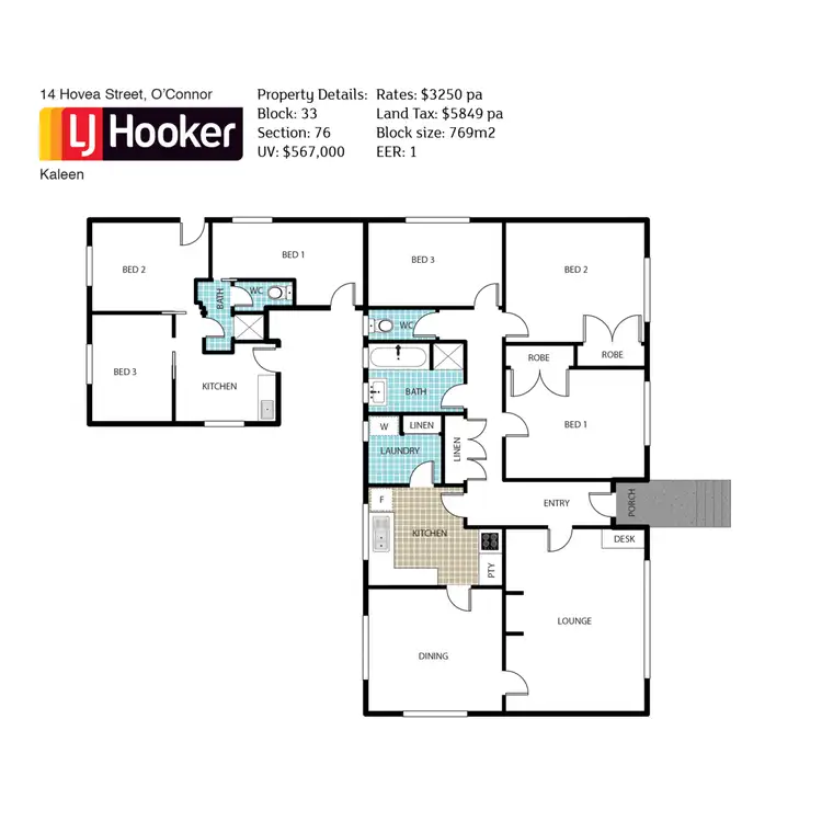 Floorplan of Homely house listing, 14 Hovea Street, O'connor ACT 2602