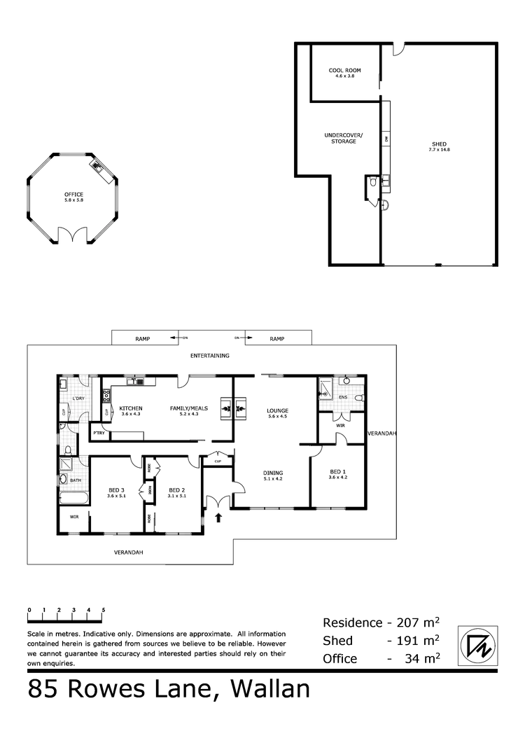 Floorplan of Homely house listing, 85 Rowes Lane, Wallan VIC 3756