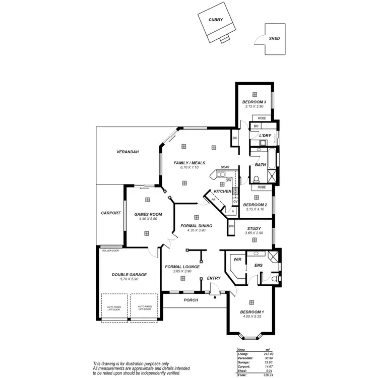 Floorplan of Homely house listing, 9 Morphett Street, Windsor Gardens SA 5087