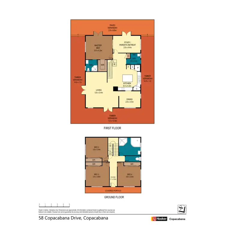 Floorplan of Homely house listing, 58 Copacabana Drive, Copacabana NSW 2251