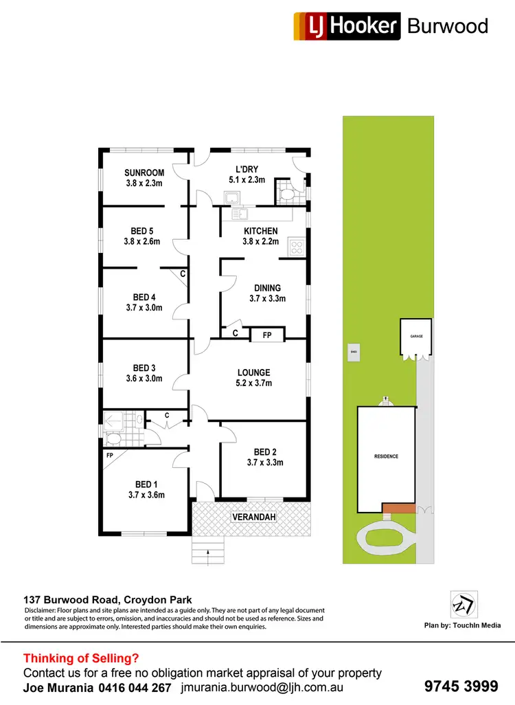 Floorplan of Homely house listing, 137-139 Burwood Road, Croydon Park NSW 2133