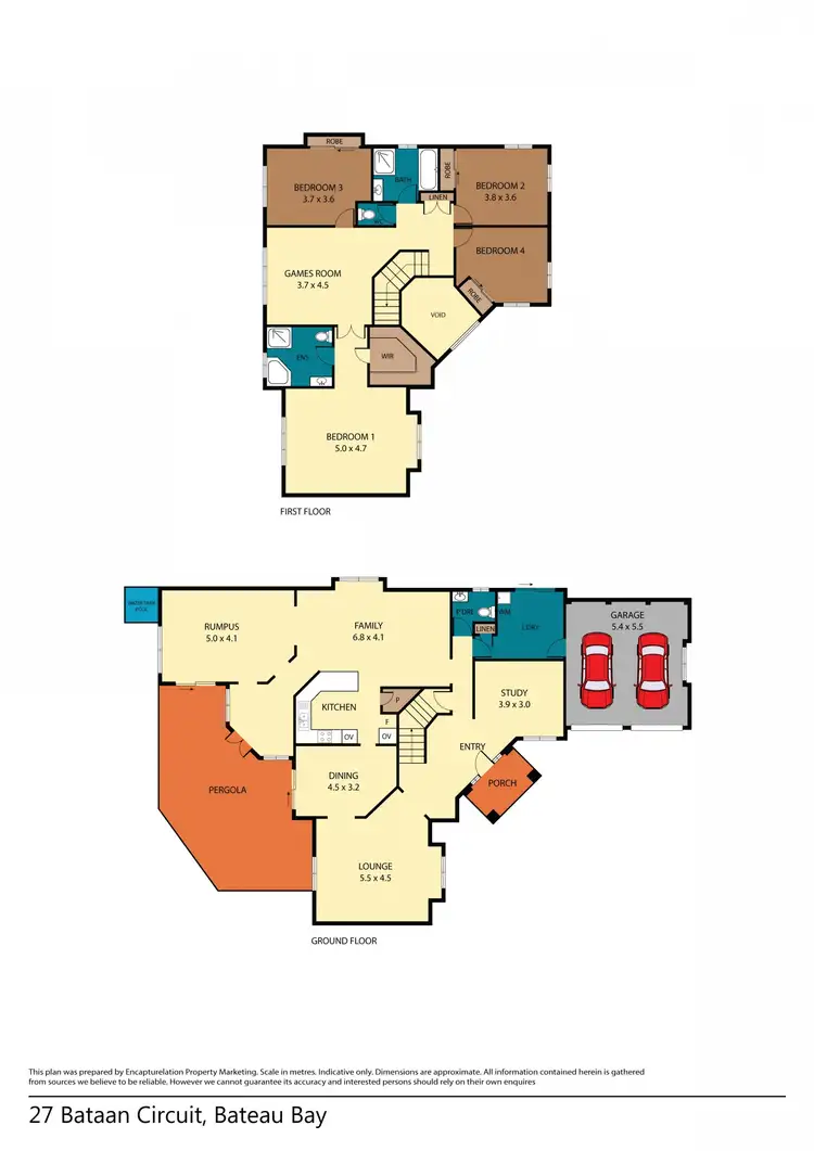 Floorplan of Homely house listing, 27 Bataan Cct, Bateau Bay NSW 2261