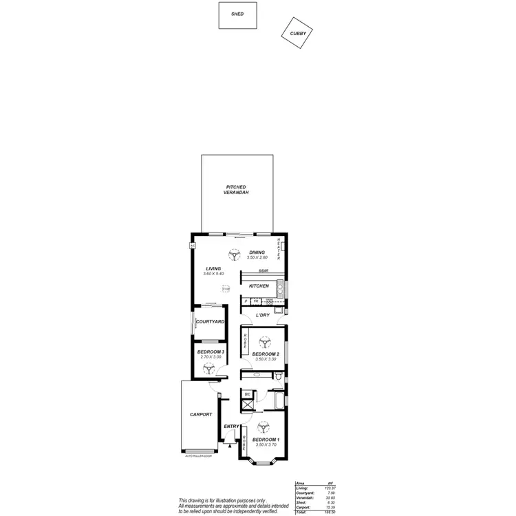 Floorplan of Homely house listing, 18 Bolton Road, Para Hills SA 5096