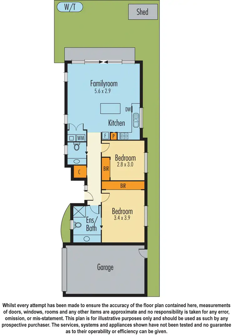 Floorplan of Homely unit listing, 4/26 Kays Ave, Hallam VIC 3803