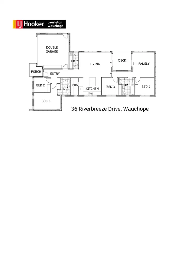 Floorplan of Homely house listing, 145 Riverbreeze Drive, Wauchope NSW 2446