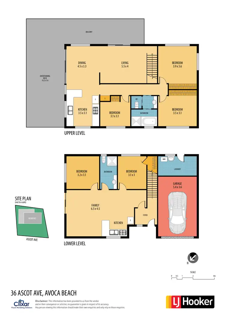 Floorplan of Homely house listing, 36 Ascot Avenue, Avoca Beach NSW 2251