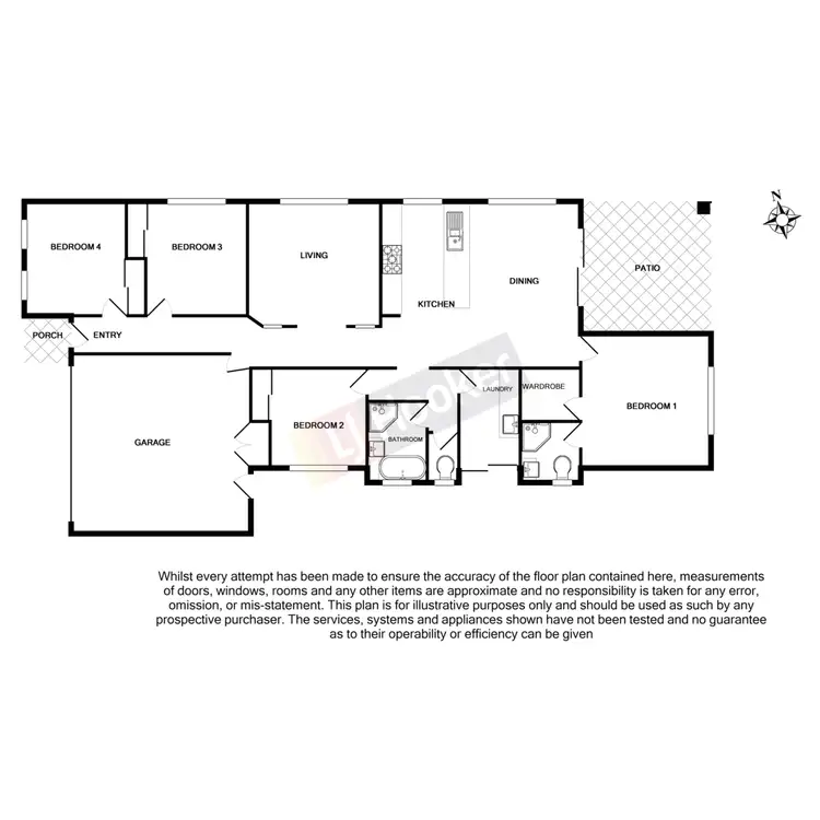 Floorplan of Homely house listing, 105 Alan Crescent, Eight Mile Plains QLD 4113