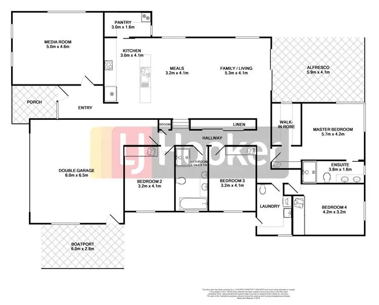 Floorplan of Homely house listing, 22 Isabella Parade, Forster NSW 2428