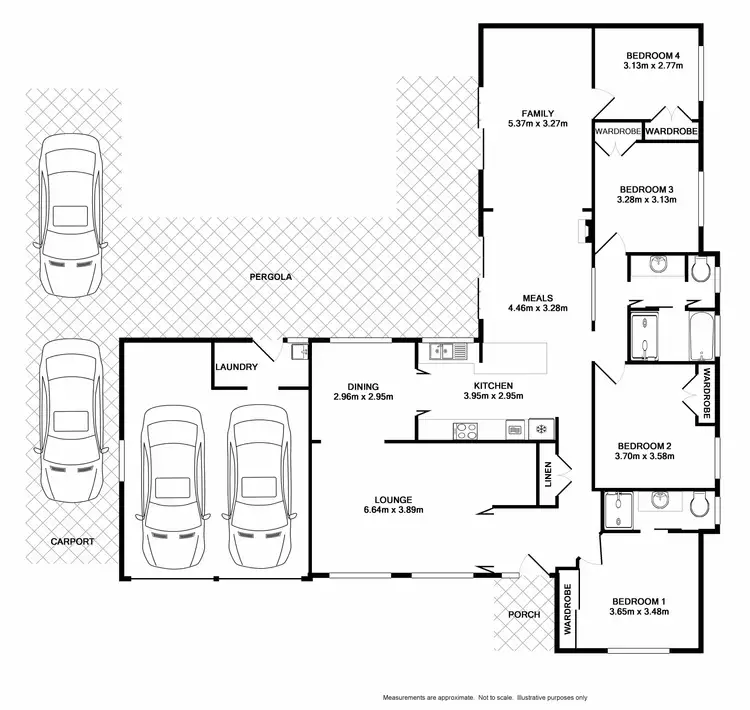 Floorplan of Homely house listing, 4 Janette Place, Oakdale NSW 2570