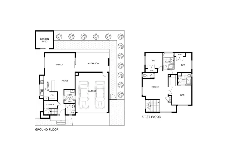 Floorplan of Homely house listing, 34 Knight Avenue, Point Cook VIC 3030