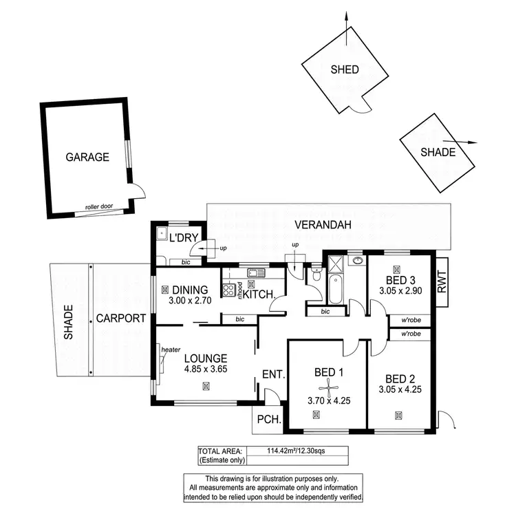 Floorplan of Homely house listing, 2 Sylvia Court, Somerton Park SA 5044