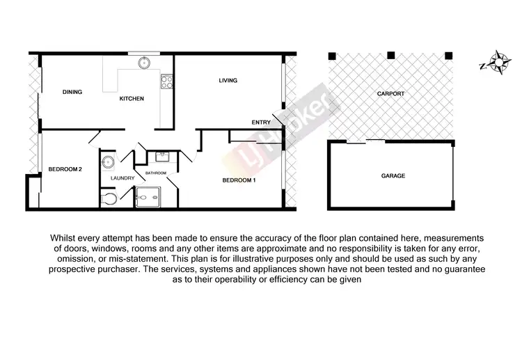 Floorplan of Homely villa listing, 33/20 Hellawell Road, Sunnybank Hills QLD 4109