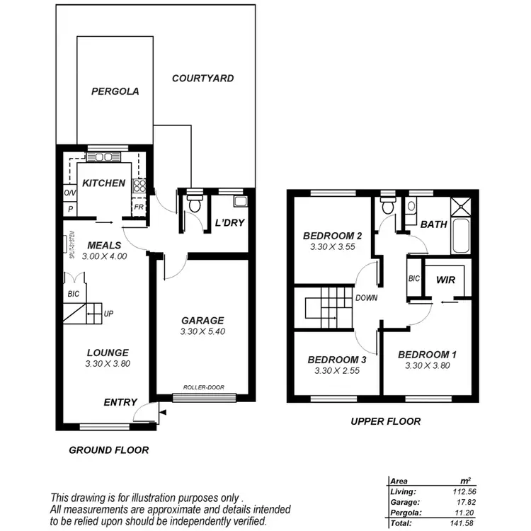 Floorplan of Homely unit listing, 3/59 Third Avenue, Sefton Park SA 5083