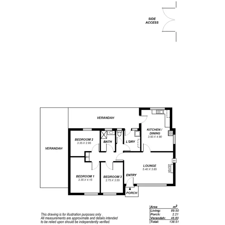 Floorplan of Homely house listing, 1 Bentley Drive, Holden Hill SA 5088