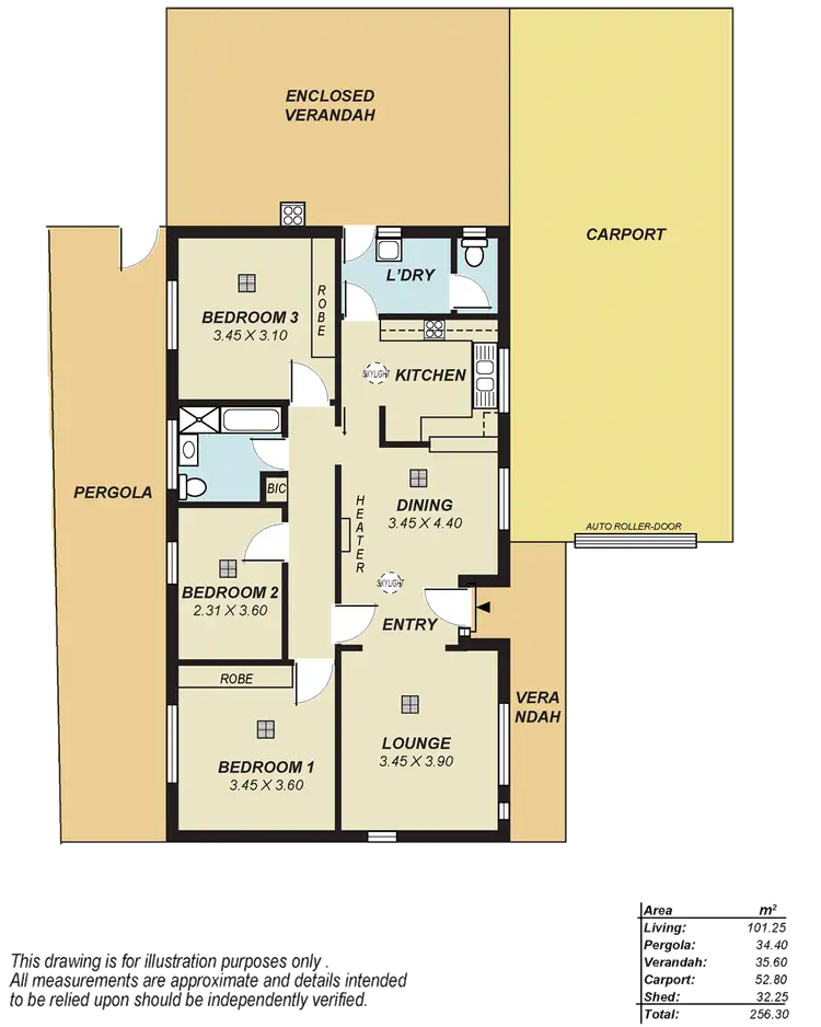 Floorplan of Homely house listing, 2 Narvik Court, Salisbury Downs SA 5108