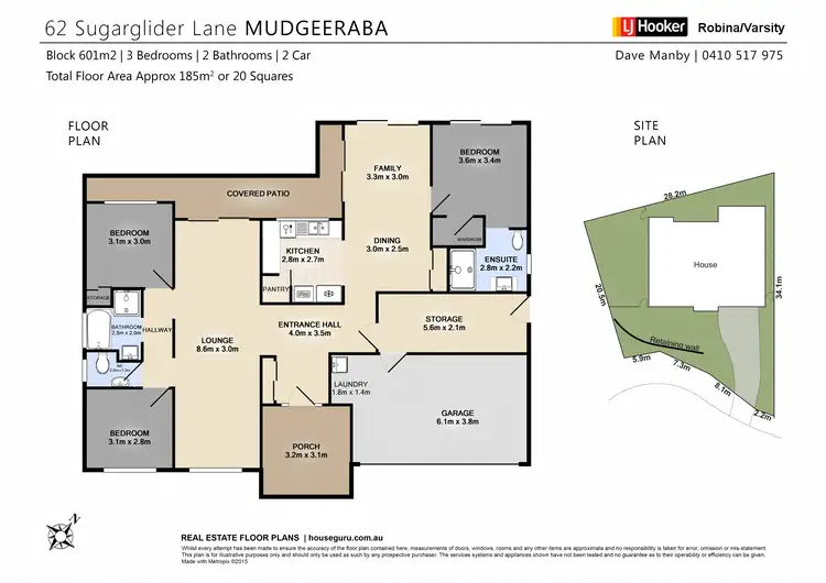 Floorplan of Homely house listing, 62 Sugarglider Lane, Mudgeeraba QLD 4213