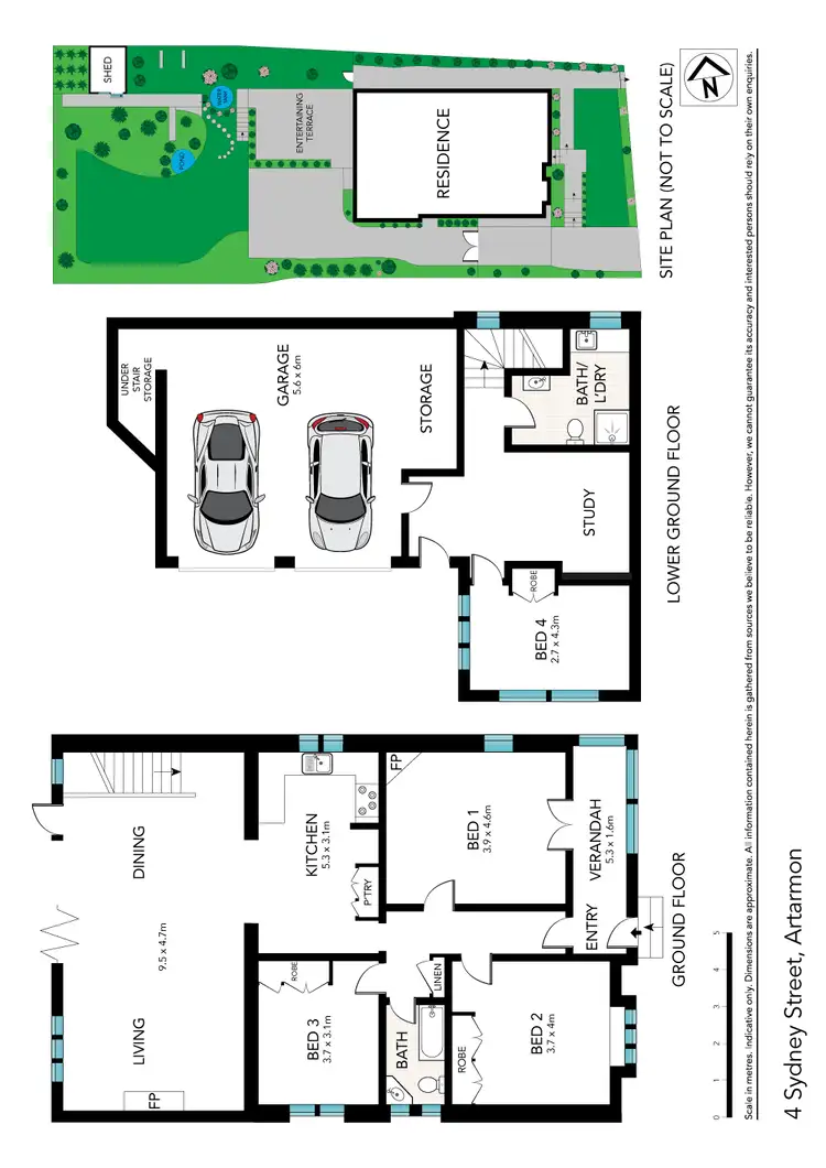 Floorplan of Homely house listing, 4 Sydney Street, Artarmon NSW 2064