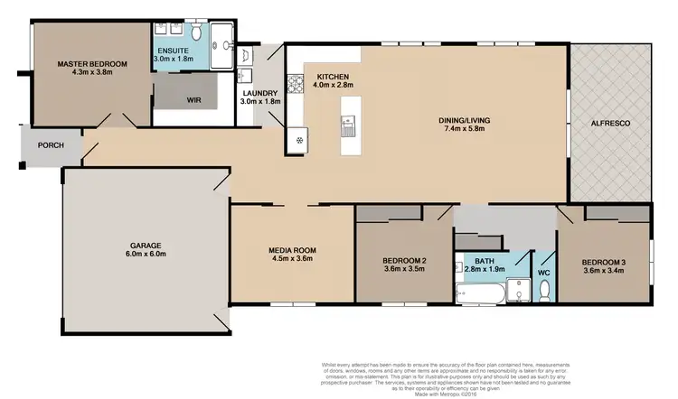 Floorplan of Homely house listing, 34 Skimmer Street, Chisholm NSW 2322