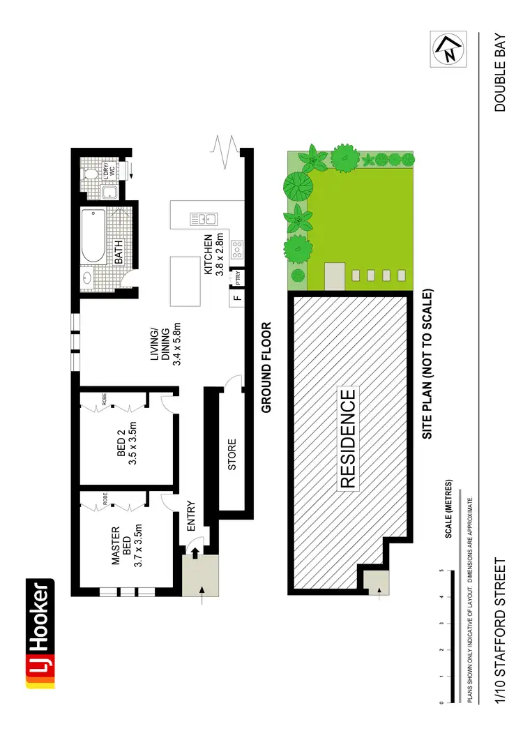 Floorplan of Homely apartment listing, 1/10 Stafford Street, Double Bay NSW 2028