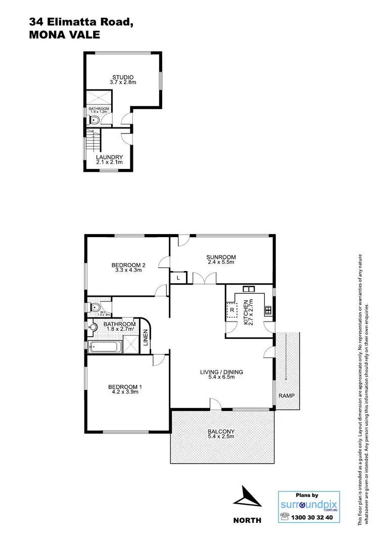 Floorplan of Homely house listing, 34 Elimatta Road, Mona Vale NSW 2103