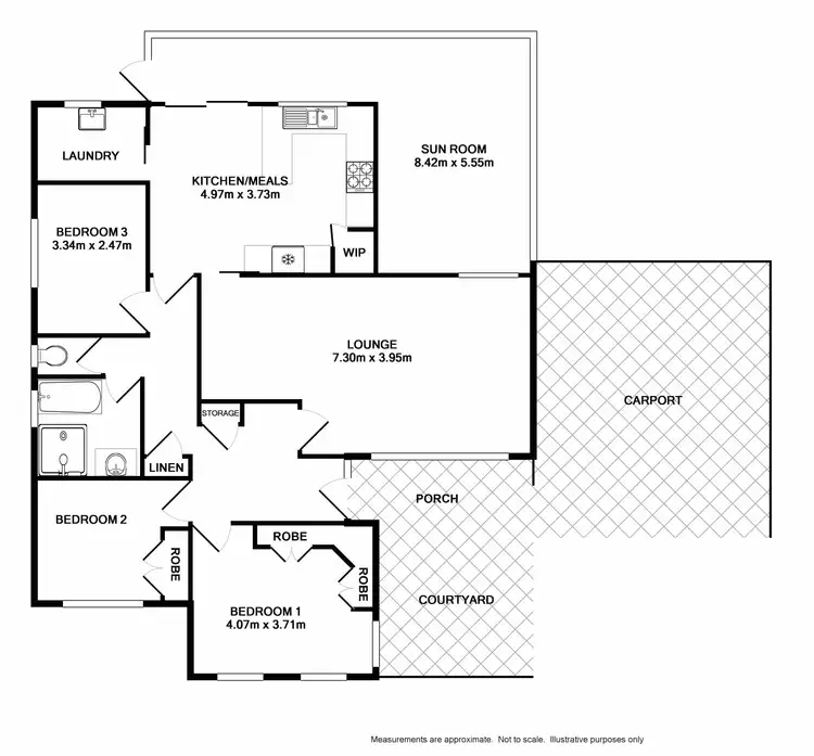 Floorplan of Homely house listing, 8 Wentworth Drive, Camden South NSW 2570