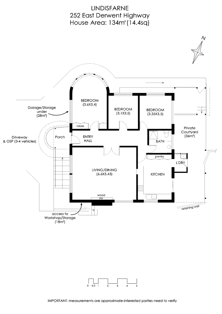 Floorplan of Homely house listing, 252 East Derwent Highway, Lindisfarne TAS 7015