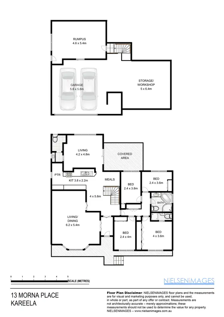 Floorplan of Homely house listing, 13 Morna Place, Kareela NSW 2232