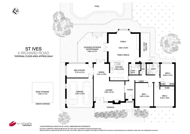Floorplan of Homely house listing, 4 Richard Road, St Ives NSW 2075