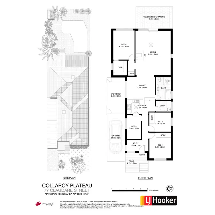 Floorplan of Homely house listing, 77 Claudare Street, Collaroy Plateau NSW 2097