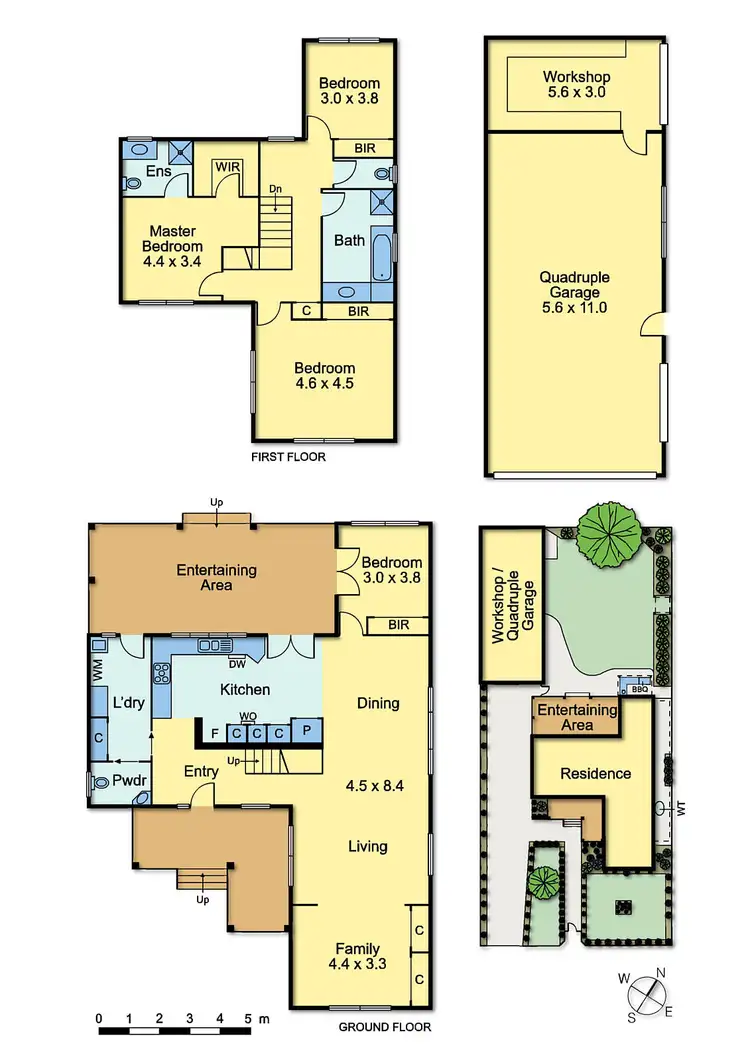 Floorplan of Homely house listing, 96 Snell Grove, Oak Park VIC 3046