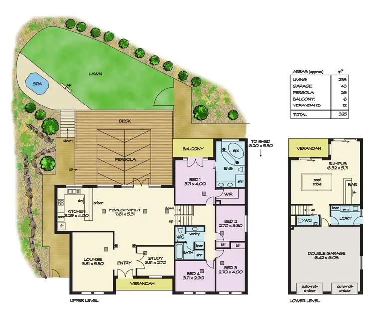 Floorplan of Homely house listing, 20 Providence Boulevard, Hewett SA 5118