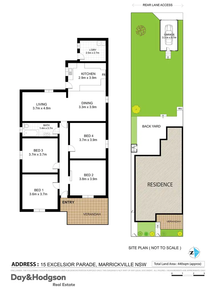 Floorplan of Homely house listing, 15 Excelsior Parade, Marrickville NSW 2204