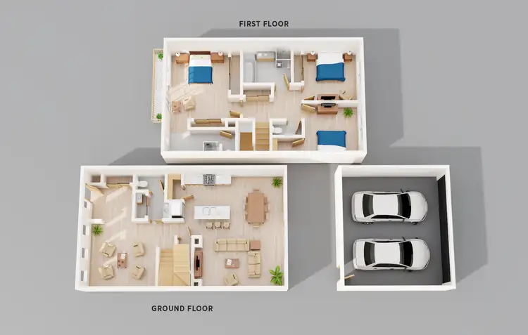 Floorplan of Homely townhouse listing, 13 Prominence Boulevard, Tarneit VIC 3029