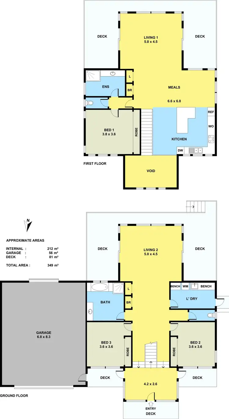 Floorplan of Homely house listing, 146 Dare Street, Ocean Grove VIC 3226