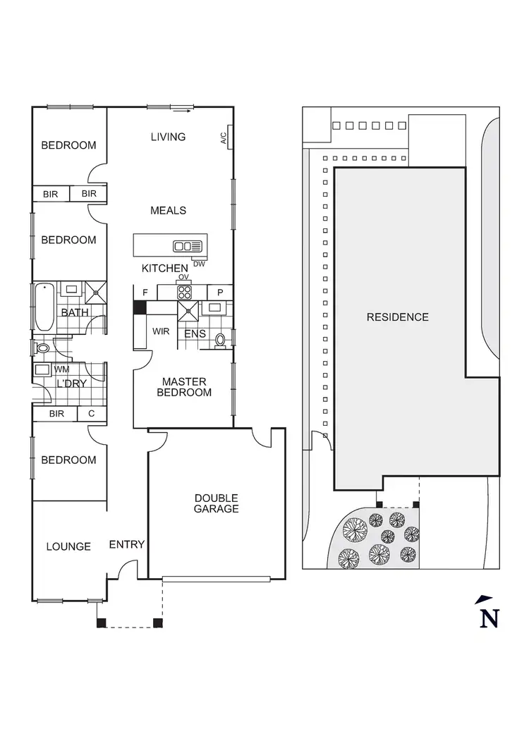 Floorplan of Homely house listing, 38 Aspect Drive, Doreen VIC 3754