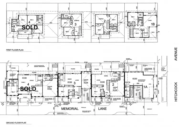 Floorplan of Homely townhouse listing, 1-3/75 Hitchcock Avenue, Barwon Heads VIC 3227