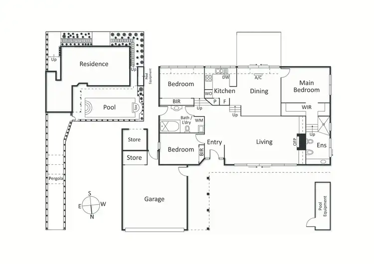 Floorplan of Homely townhouse listing, 16B Regent Street, Brighton East VIC 3187